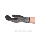 Hespax Safety Anti-Cut-Arbeit Handschuhe Nitrilmechaniker Industrie